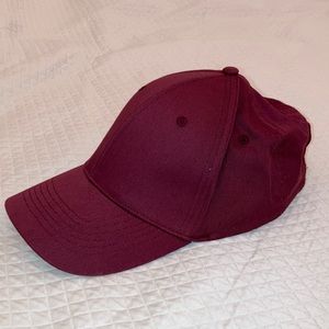 Burgundy Baseball Cap